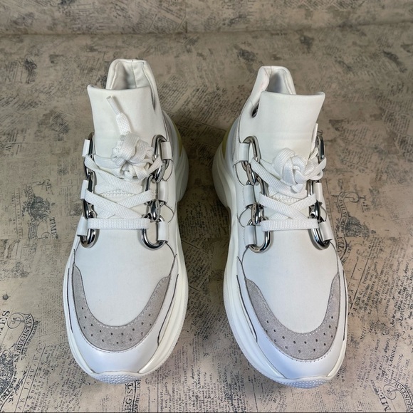 Stella Luna Lucien Chain leather trainers - Picture 4 of 15